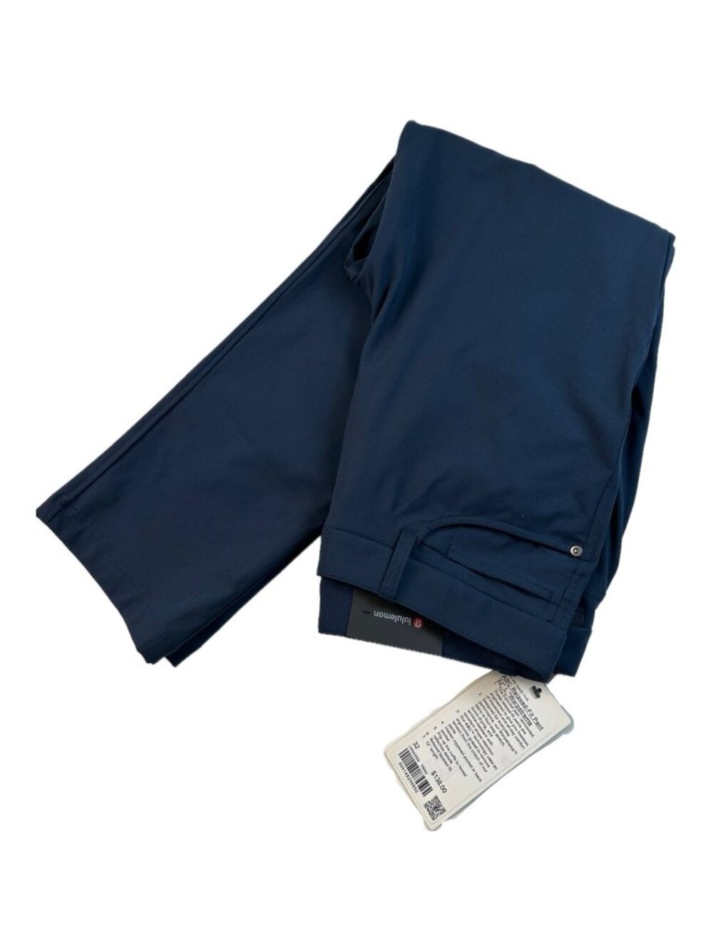 Lululemon Men’s ABC Relaxed-Fit Trouser 32 L Warpstreme Size 32 True Navy NWT